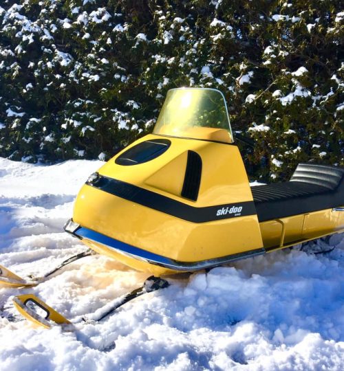 Stef Beaudin, Ski Doo TNT 1970 Balck Dot 3 match number (moteur,chassis,chenille)